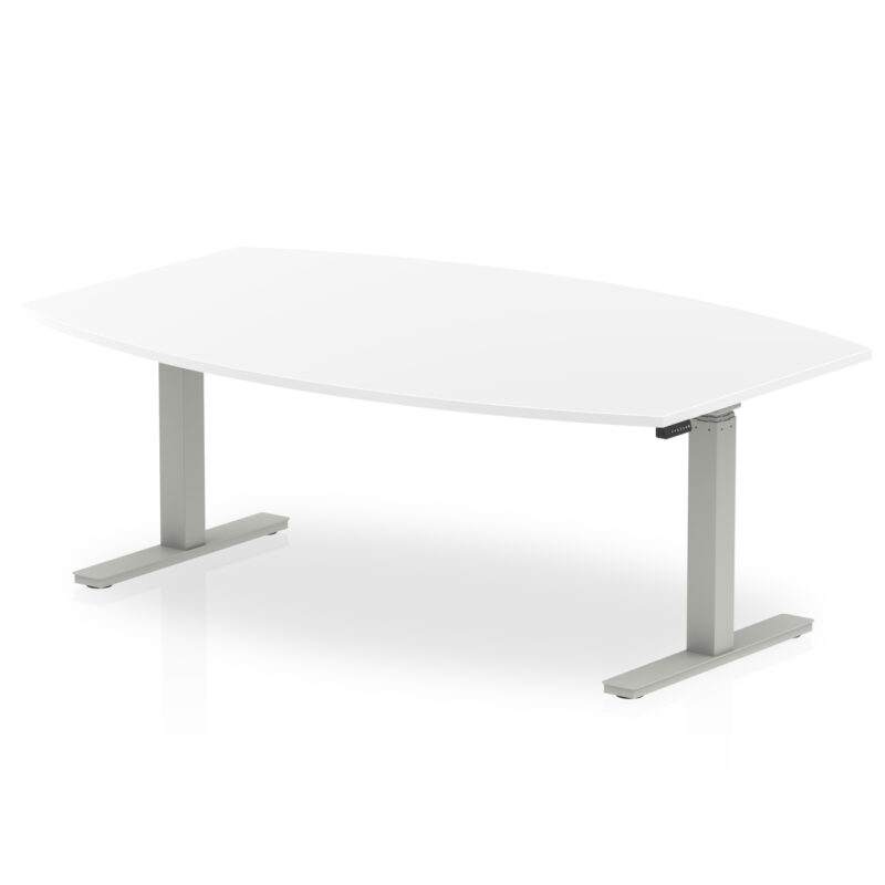High Gloss Writable Boardroom Table Height Adjustable - Image 9