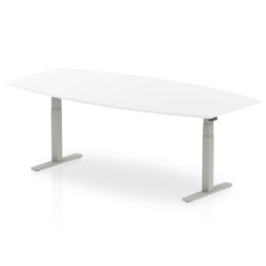 High Gloss Writable Boardroom Table Height Adjustable - Image 19