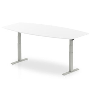 High Gloss Writable Boardroom Table Height Adjustable - Image 20