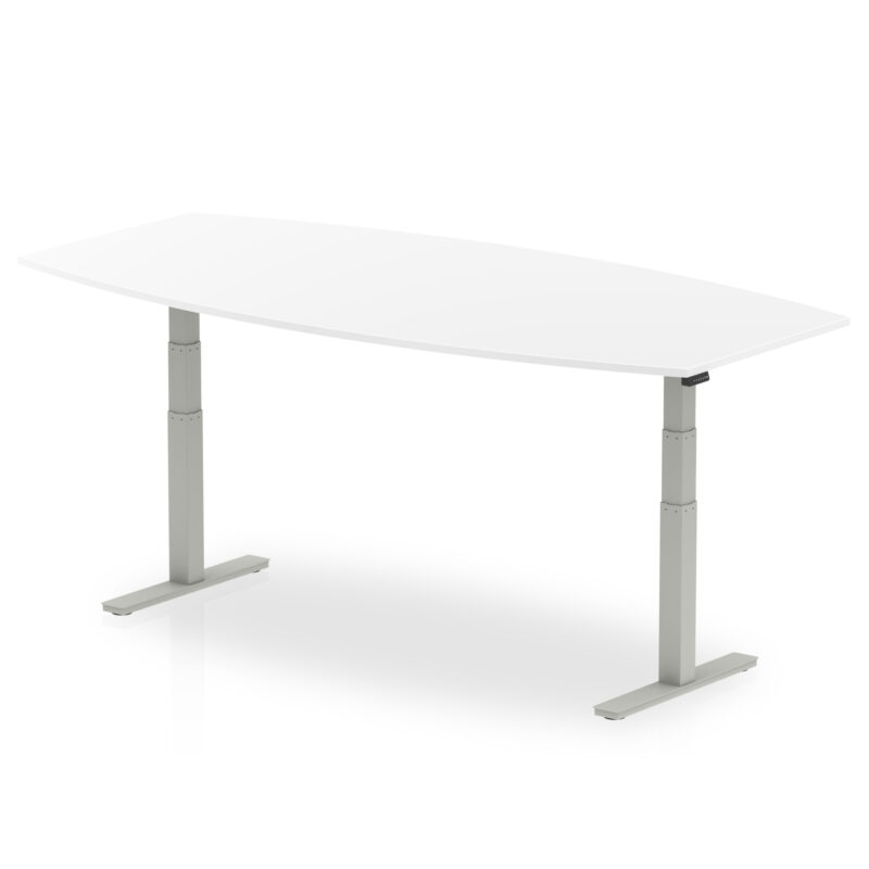 High Gloss Writable Boardroom Table Height Adjustable - Image 20