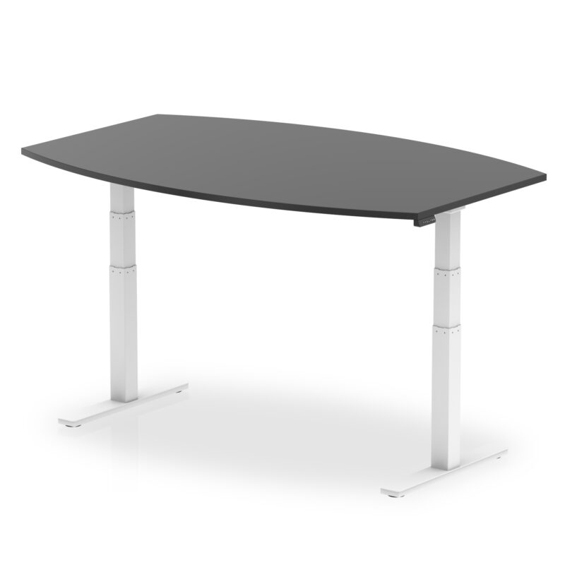 High Gloss Writable Boardroom Table Height Adjustable - Image 5