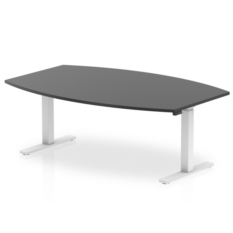 High Gloss Writable Boardroom Table Height Adjustable - Image 6