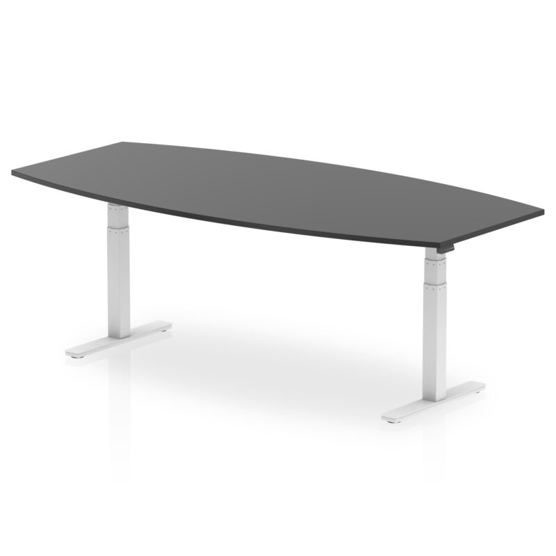 High Gloss Writable Boardroom Table Height Adjustable - Image 16