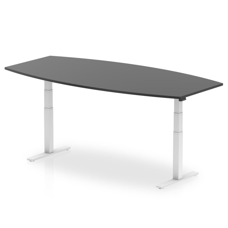 High Gloss Writable Boardroom Table Height Adjustable - Image 17