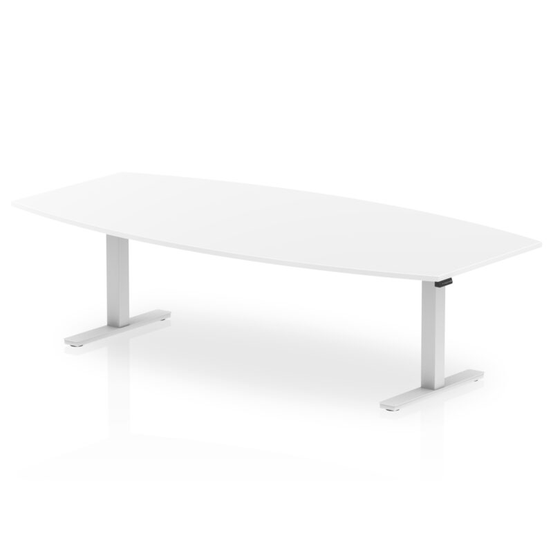 High Gloss Writable Boardroom Table Height Adjustable - Image 24