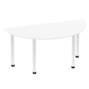 Impulse Semi-Circle Table With Post Leg - Image 28