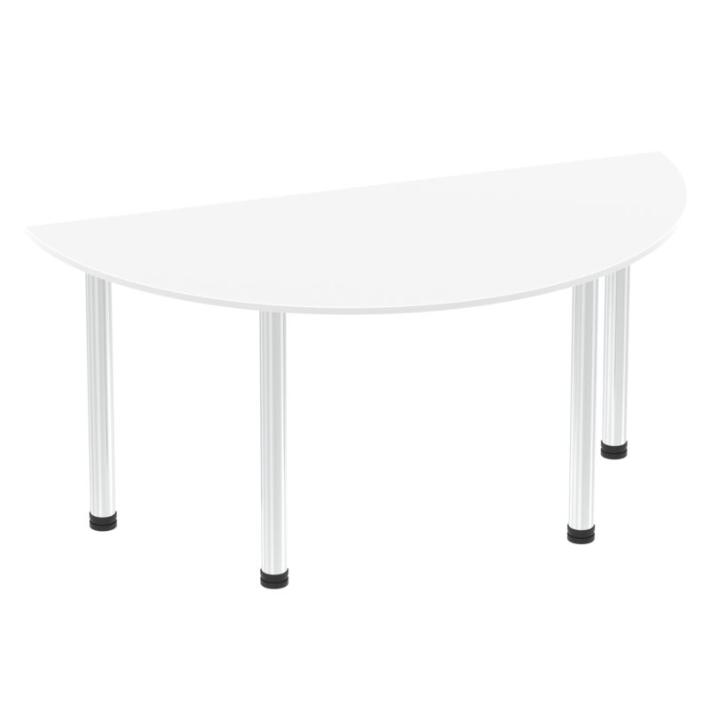 Impulse Semi-Circle Table With Post Leg - Image 28