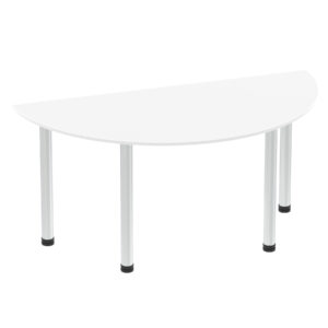 Impulse Semi-Circle Table With Post Leg - Image 27