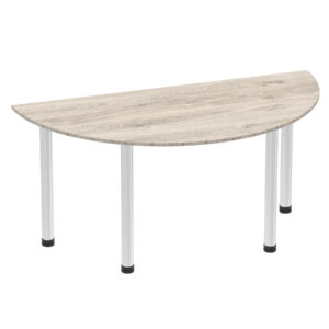 Impulse Semi-Circle Table With Post Leg - Image 7