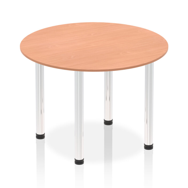 Impulse Round Table With Post Leg - Image 3