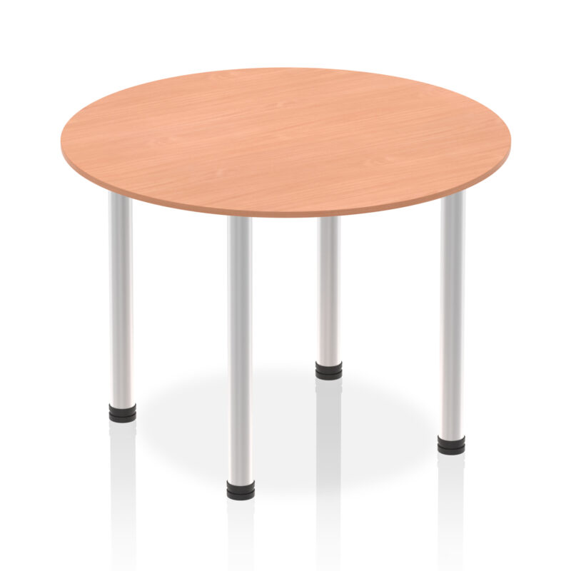 Impulse Round Table With Post Leg - Image 2