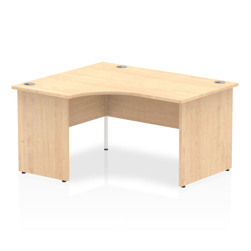 Impulse 1400mm Left Crescent Desk Panel End Leg - Image 5
