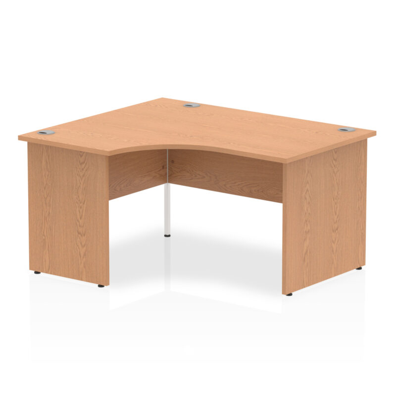 Impulse 1400mm Left Crescent Desk Panel End Leg - Image 7