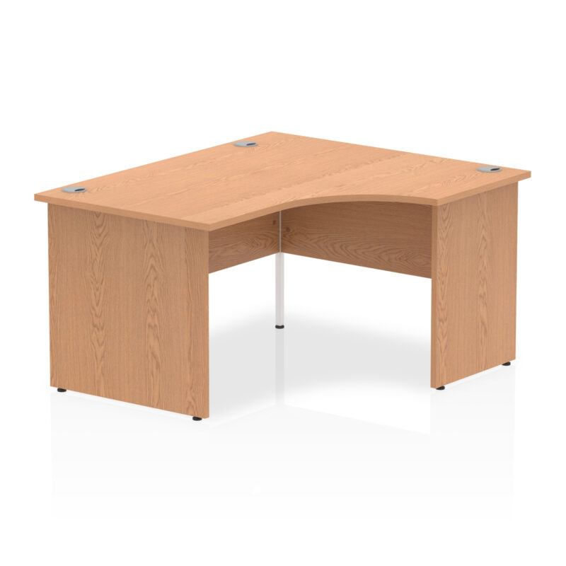 Impulse 1400mm Right Crescent Desk Panel End Leg - Image 7