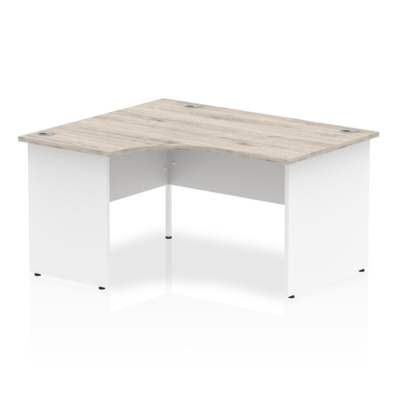 Impulse 1400mm Left Crescent Desk Panel End Leg - Image 4