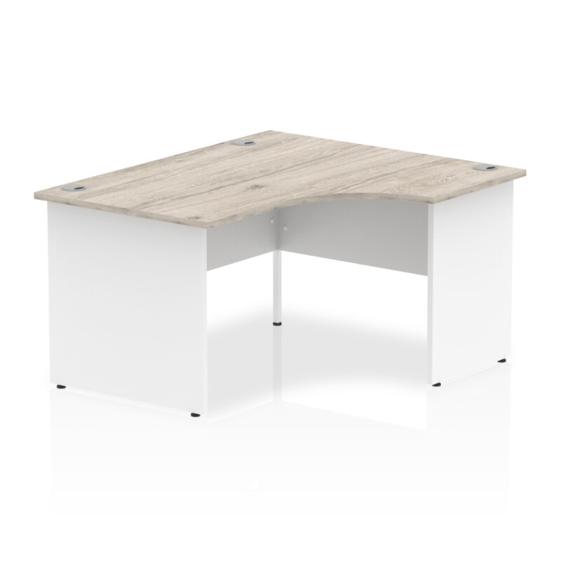 Impulse 1400mm Right Crescent Desk Panel End Leg - Image 4