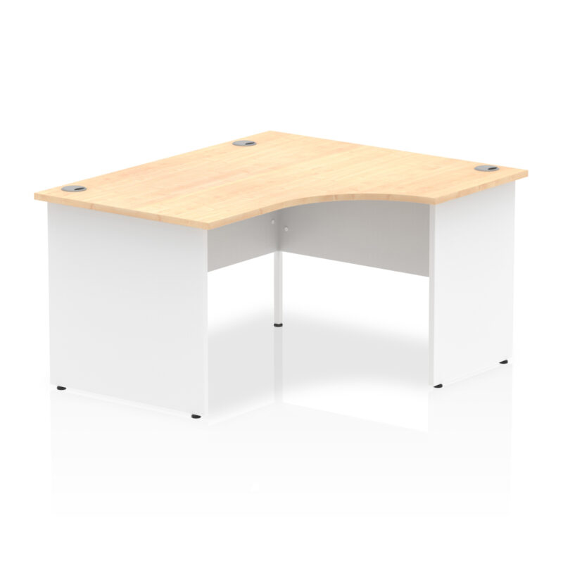 Impulse 1400mm Right Crescent Desk Panel End Leg - Image 6
