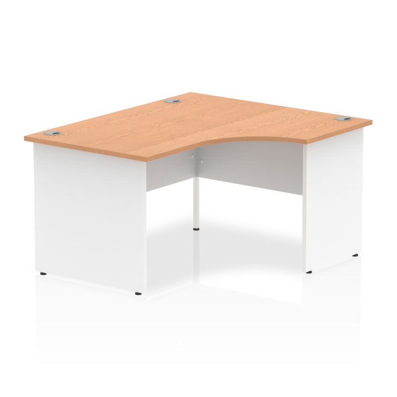 Impulse 1400mm Right Crescent Desk Panel End Leg - Image 8