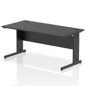 Impulse 1600mm Straight Desk Cable Managed Leg - Image 99