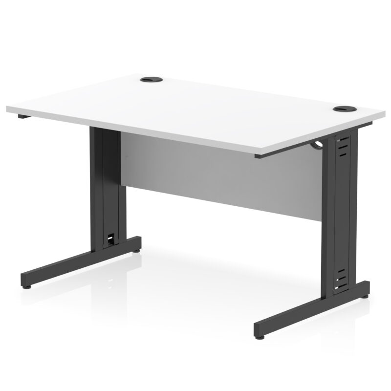 Impulse 1200mm Straight Desk Cable Managed Leg - Image 105