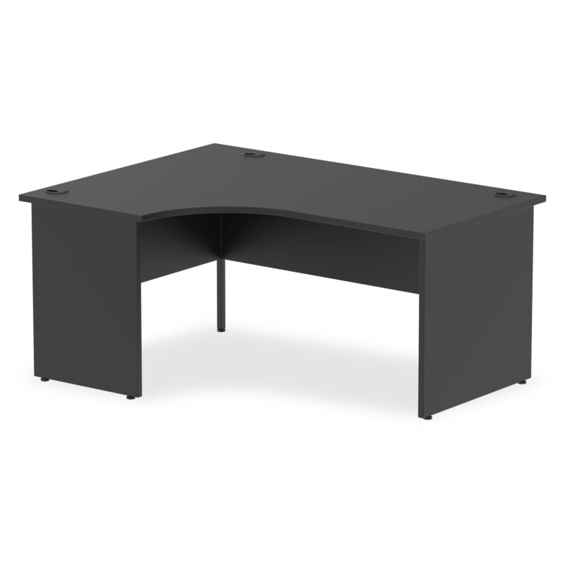 Impulse 1600mm Left Crescent Desk Panel End Leg - Image 12