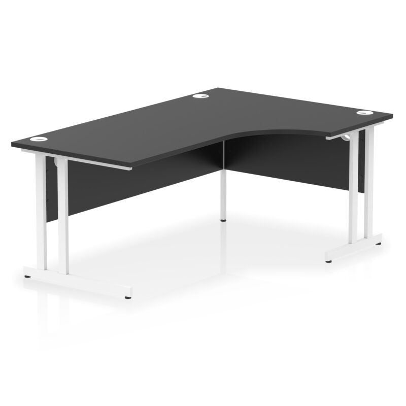 Impulse 1800mm Right Crescent Desk Cantilever Leg - Image 21