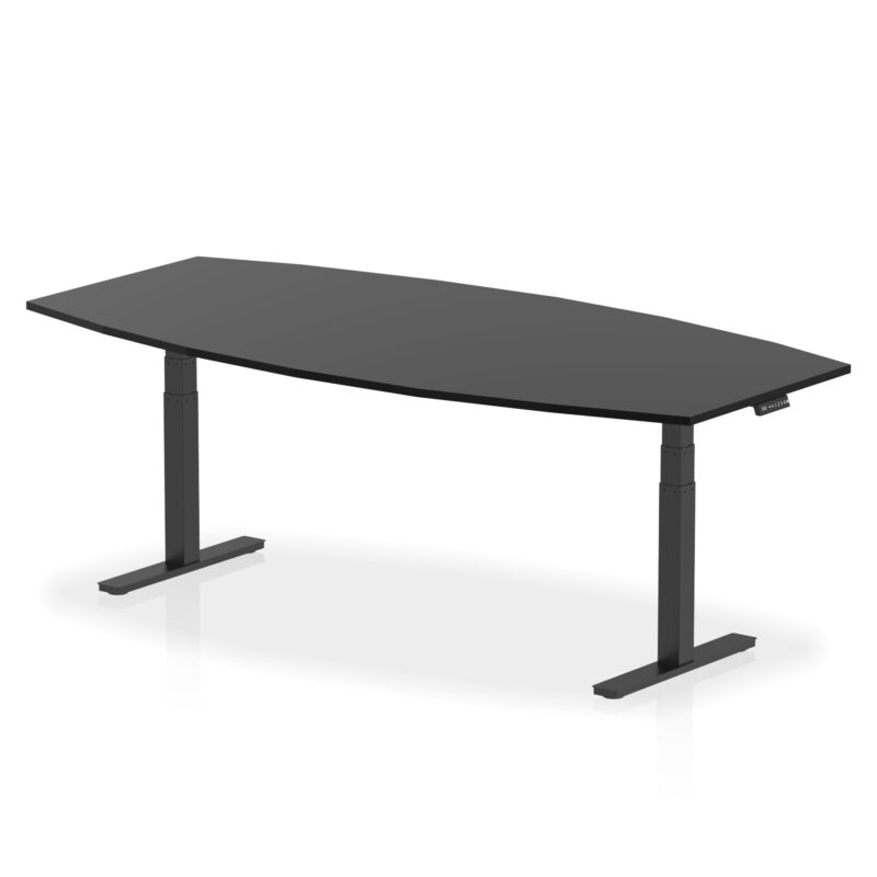 High Gloss Writable Boardroom Table Height Adjustable - Image 26