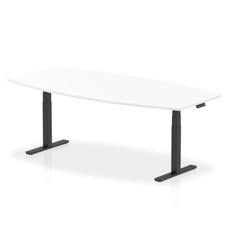 High Gloss Writable Boardroom Table Height Adjustable - Image 28