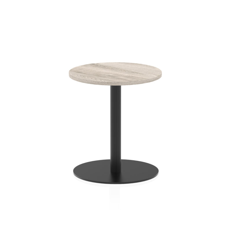 Italia Round Poseur Table Black Leg - Image 6