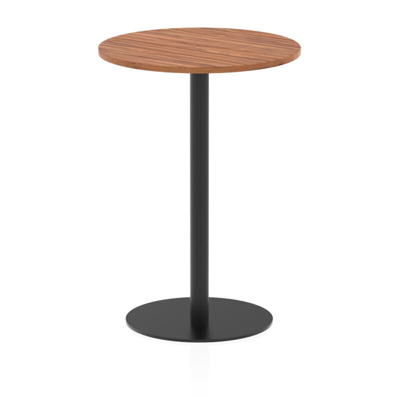 Italia Round Poseur Table Black Leg - Image 20