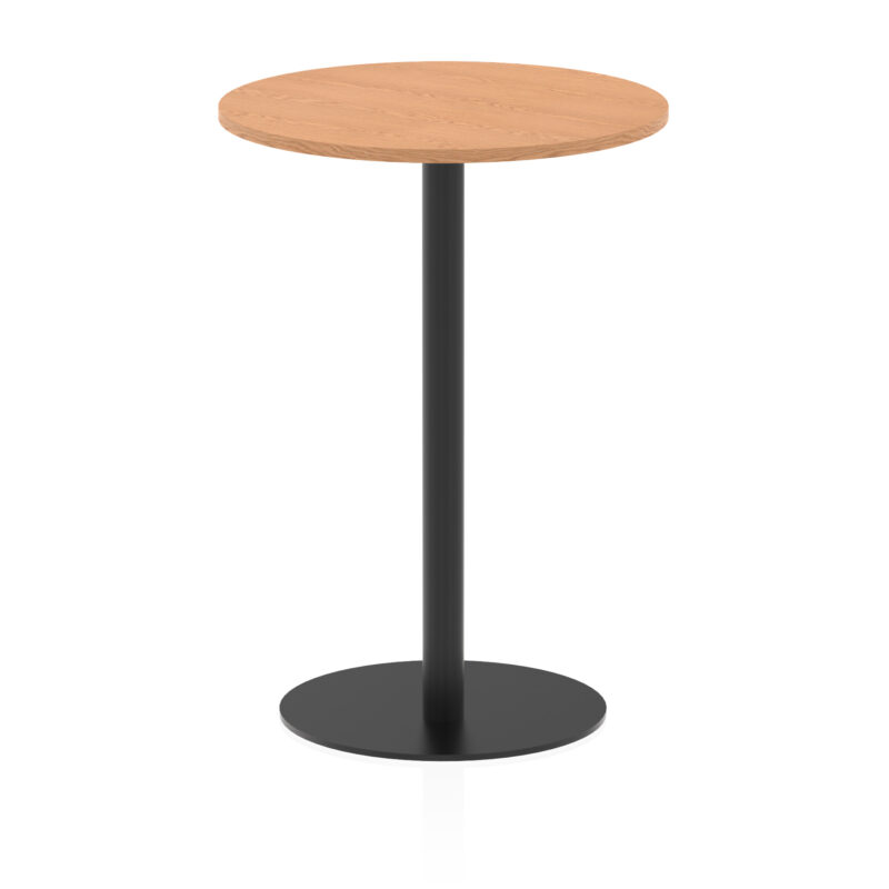Italia Round Poseur Table Black Leg - Image 23