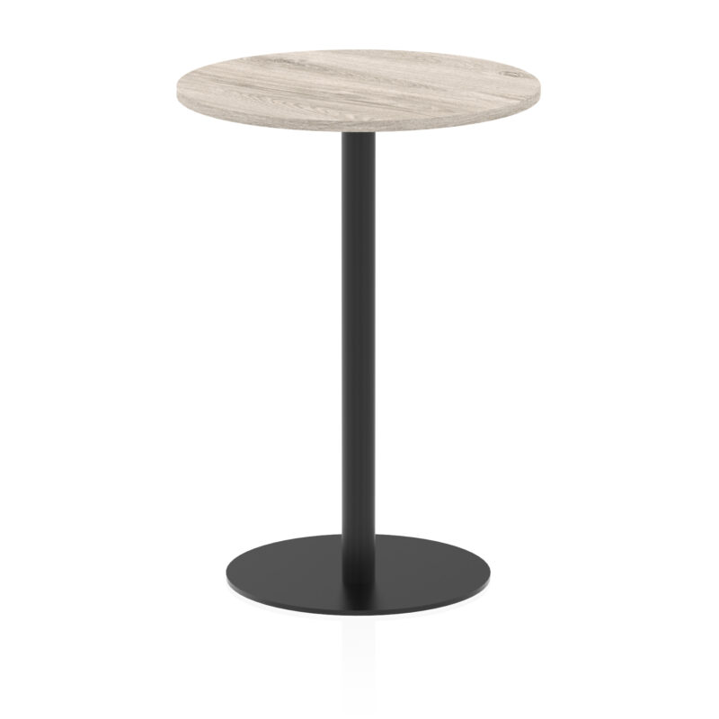 Italia Round Poseur Table Black Leg - Image 24