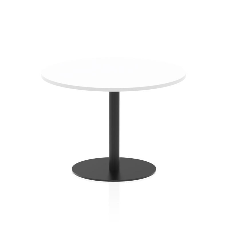 Italia Round Poseur Table Black Leg - Image 27