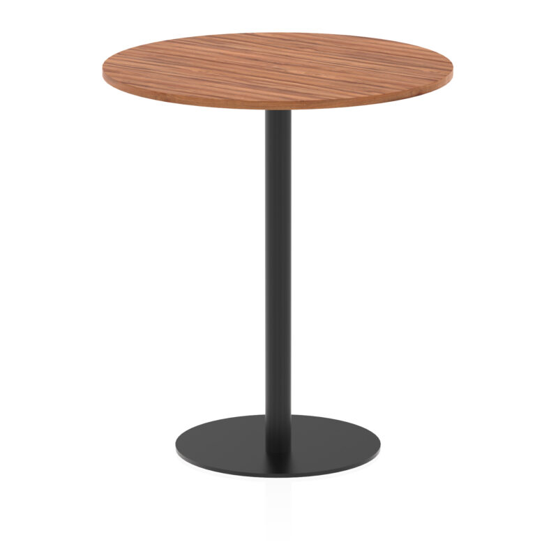 Italia Round Poseur Table Black Leg - Image 32