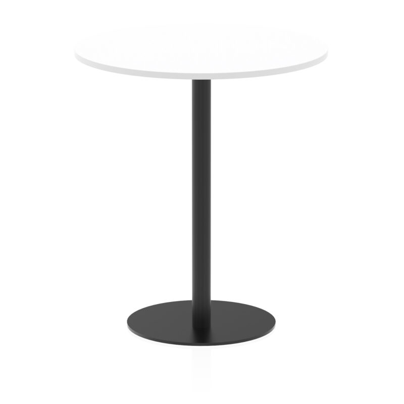 Italia Round Poseur Table Black Leg - Image 33