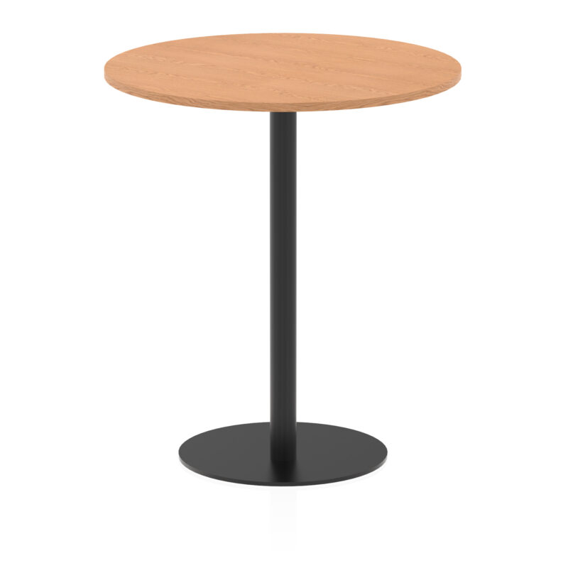 Italia Round Poseur Table Black Leg - Image 35