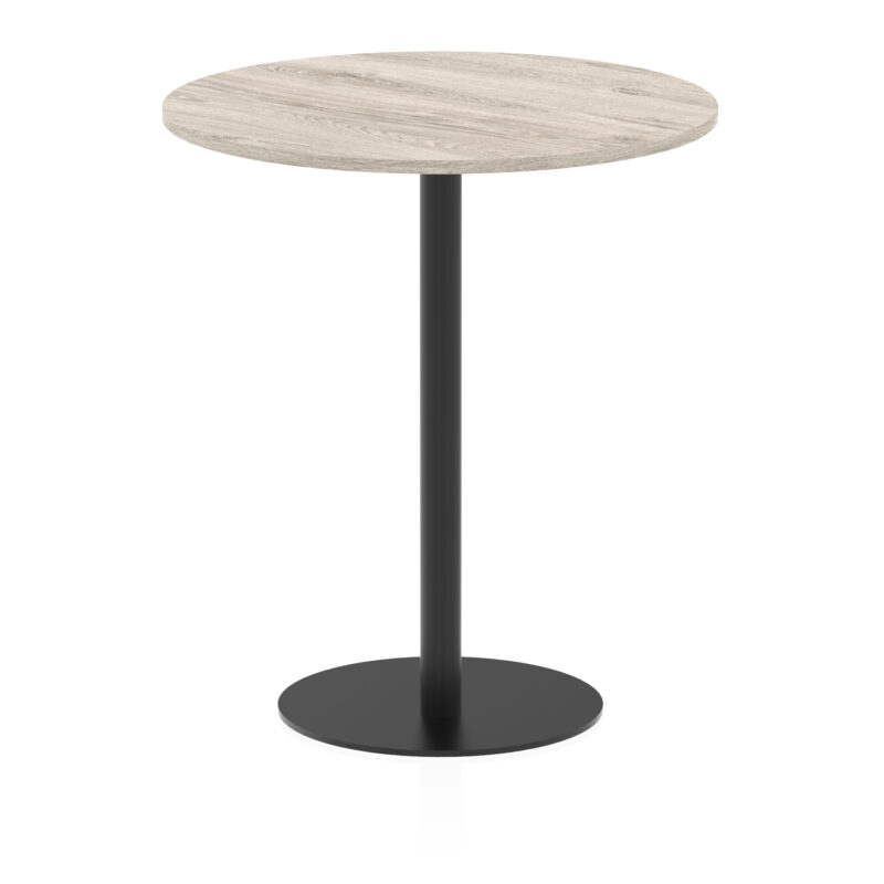Italia Round Poseur Table Black Leg - Image 36