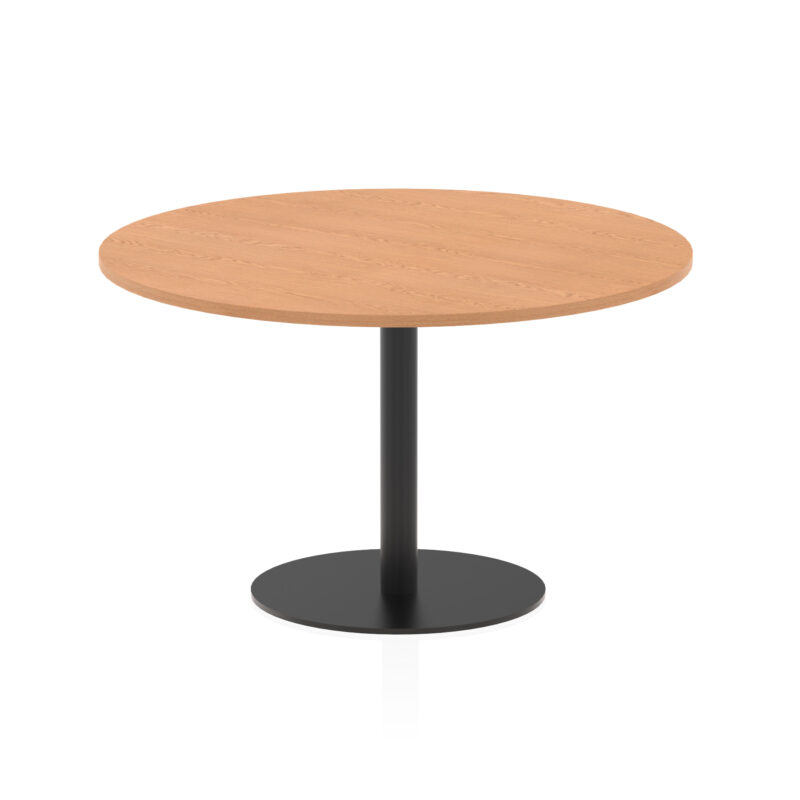Italia Round Poseur Table Black Leg - Image 41