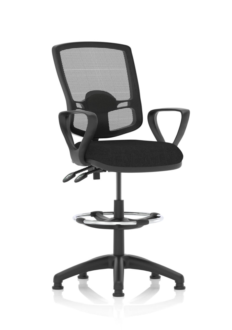 Eclipse Plus II Deluxe Mesh Back Task Operator Office Chair - Image 4