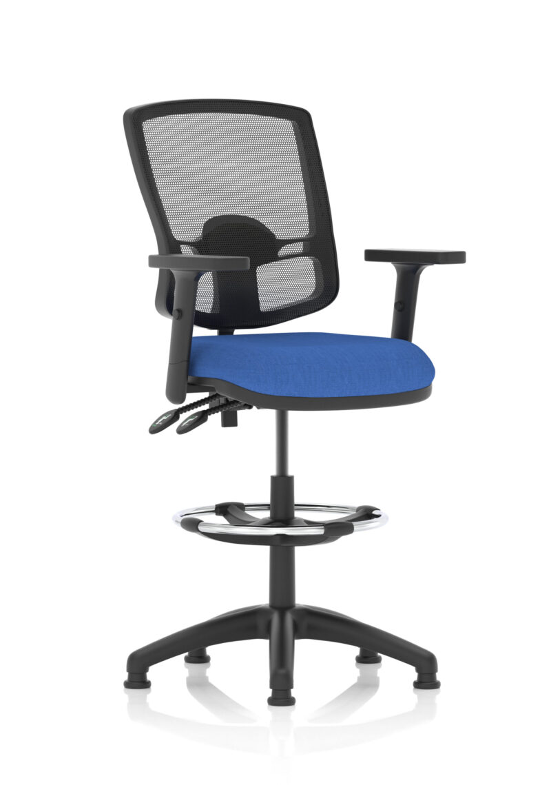 Eclipse Plus II Deluxe Mesh Back Task Operator Office Chair - Image 13
