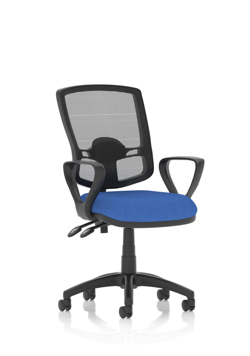 Eclipse Plus II Deluxe Mesh Back Task Operator Office Chair - Image 10