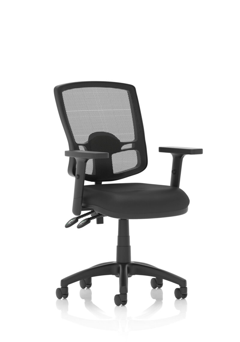 Eclipse Plus II Deluxe Mesh Back Task Operator Office Chair - Image 26