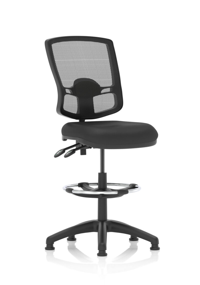 Eclipse Plus II Deluxe Mesh Back Task Operator Office Chair - Image 23