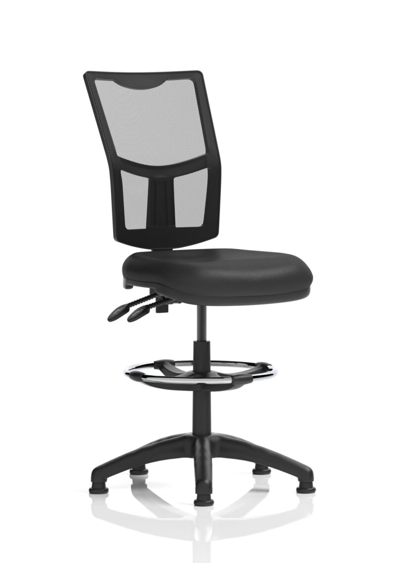 Eclipse Plus II Medium Mesh Back Task Operator Office Chair - Image 26