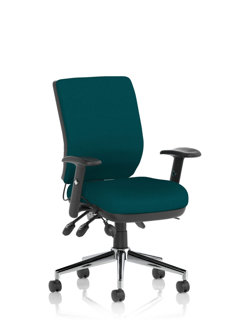Chiro Medium Back Task Operator Office Chair - Image 79