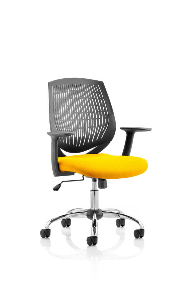 Dura Medium Back Task Operator Office Chair with Arms - Image 8