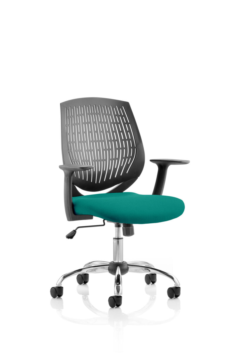 Dura Medium Back Task Operator Office Chair with Arms - Image 10