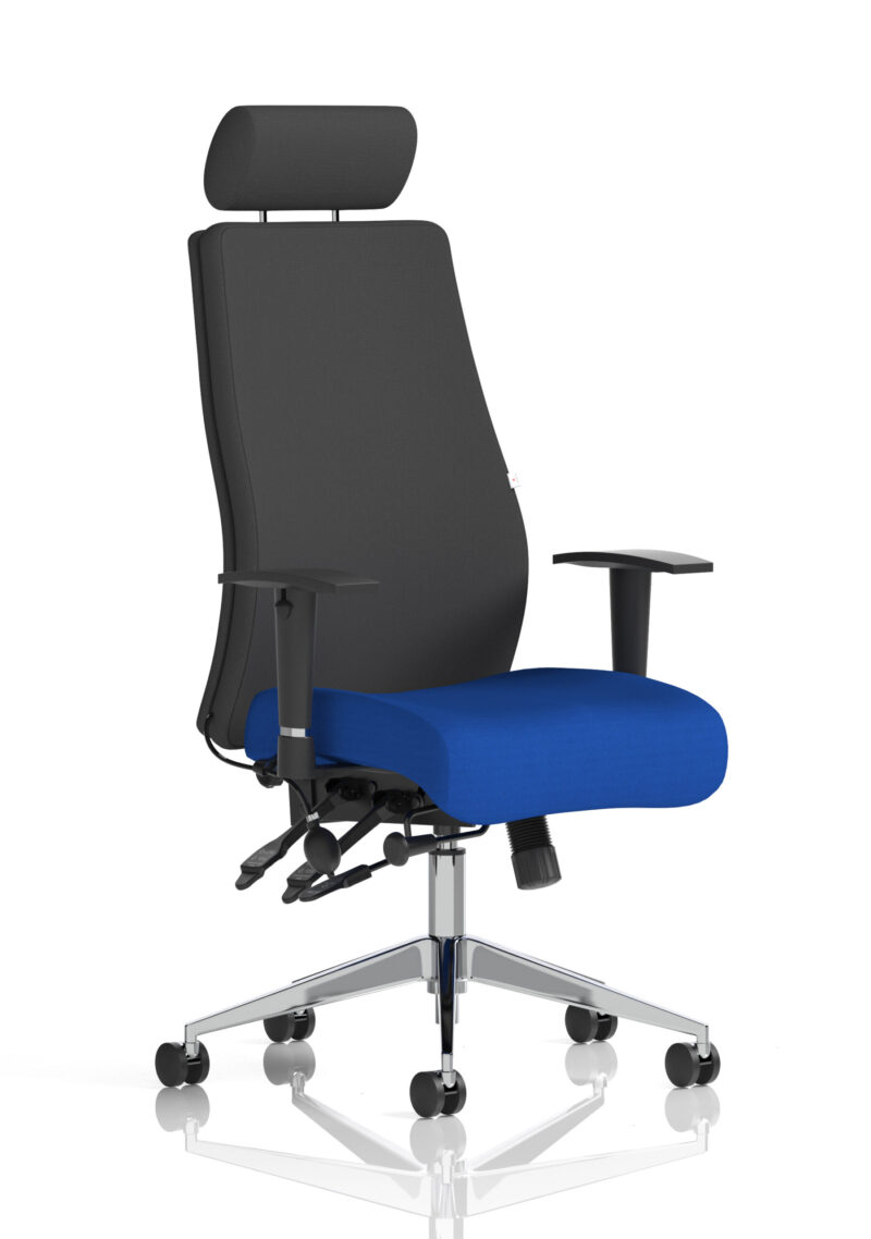 Onyx High Back Ergonomic Posture Chair with Height Adjustable Arms - Image 42
