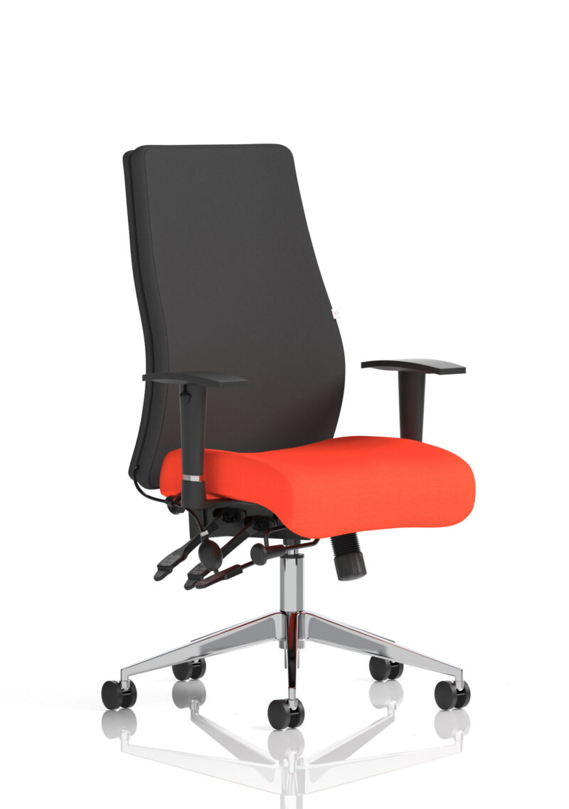 Onyx High Back Ergonomic Posture Chair with Height Adjustable Arms - Image 45