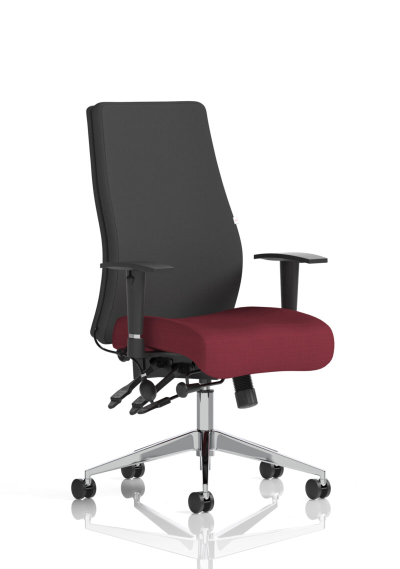 Onyx High Back Ergonomic Posture Chair with Height Adjustable Arms - Image 53